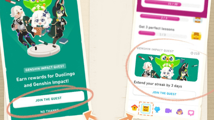 Genshin - Duolingo Collab How to Join
