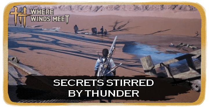 Secrets Stirred by Thunder Banner