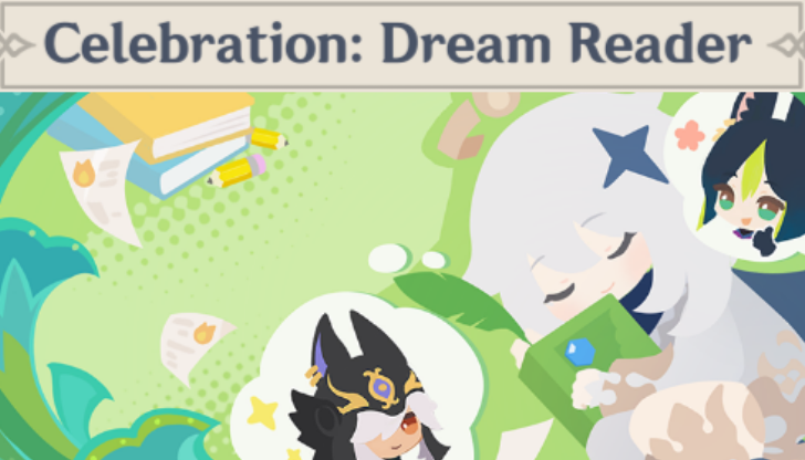 Genshin - Celebration Dream Reader Namecard
