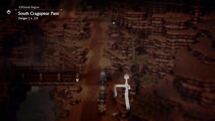 Octopath Traveler 0 - Metal x3 Treasure Location