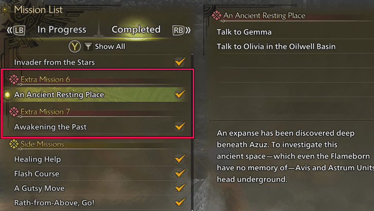 Reach HR100 and Complete Extra Missions 6 and 7