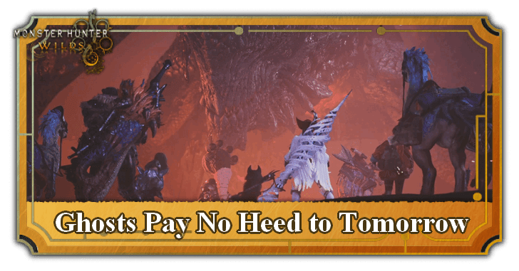 Ghosts Pay No Heed to Tomorrow