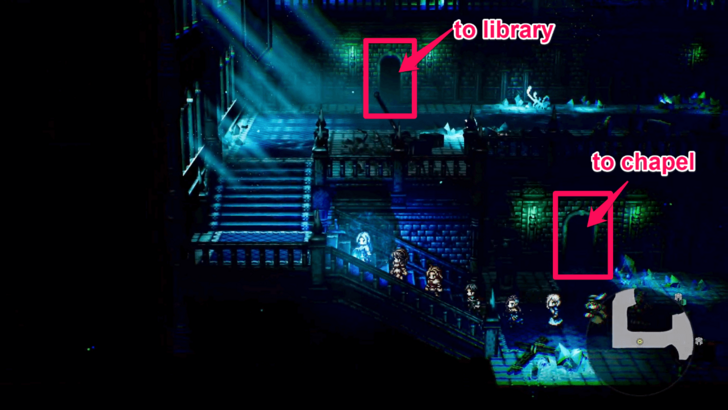 Library and Chapel Door