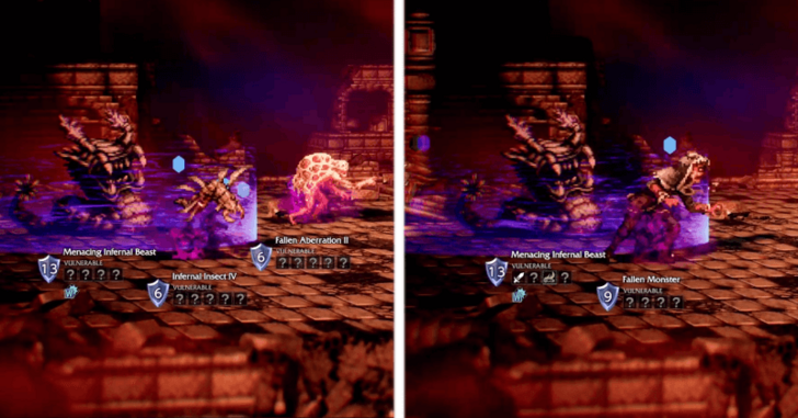 Menacing Infernal Beast Fights