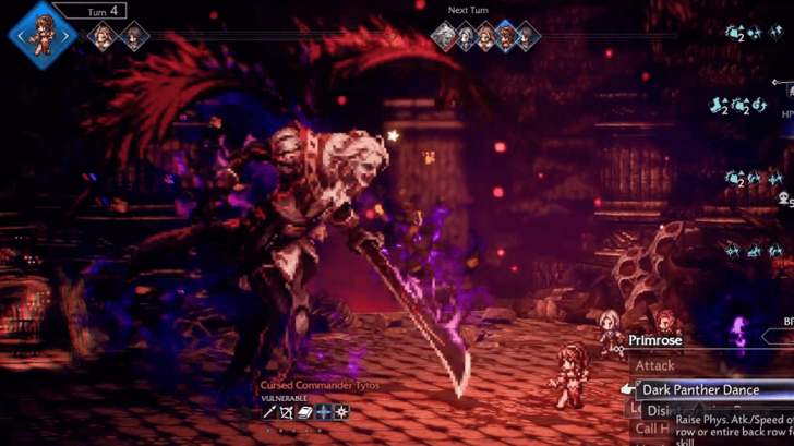 Cursed Commander Tytos Boss Fight