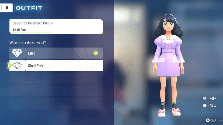 Pokemon Legends ZA Bejeweled Pumps Alt Color