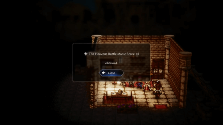 Octopath Traveler 0 - The Heavens Battle Music Score