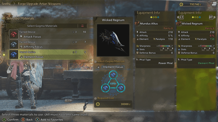 Upgrading May Change the Weapon