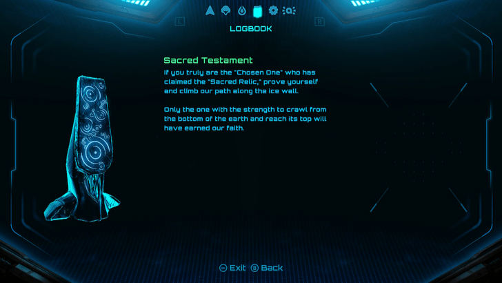 Sacred Testament Full Logbook Scan