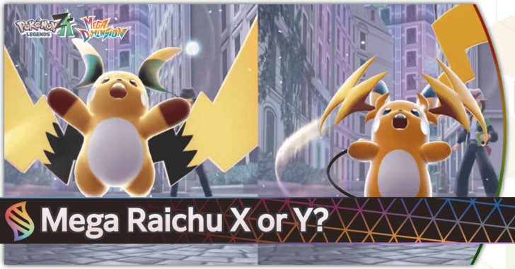 Mega Raichu X or Y