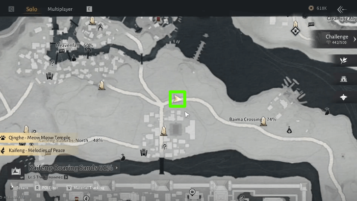 Breaking the Stallion Map Location