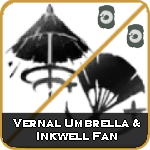 Vernal Umbrella and Inkwell Fan Build