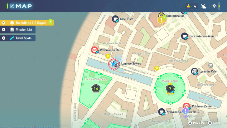 Awaken, Cofagrigus! Map Location