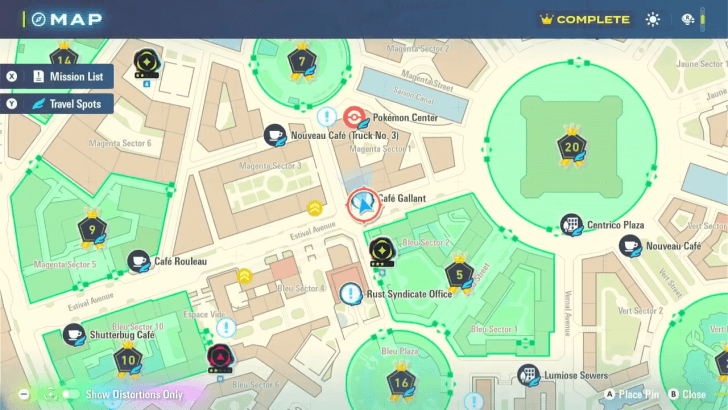 A Gallant Indeedee Map Location