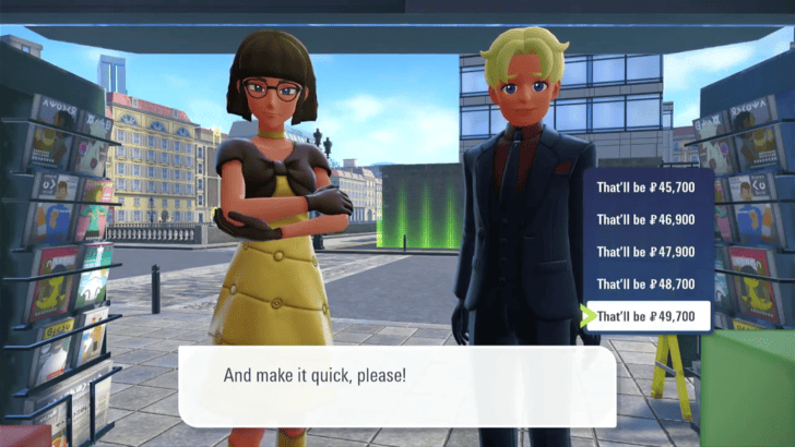 Pokemon Legends ZA Last Customer Order