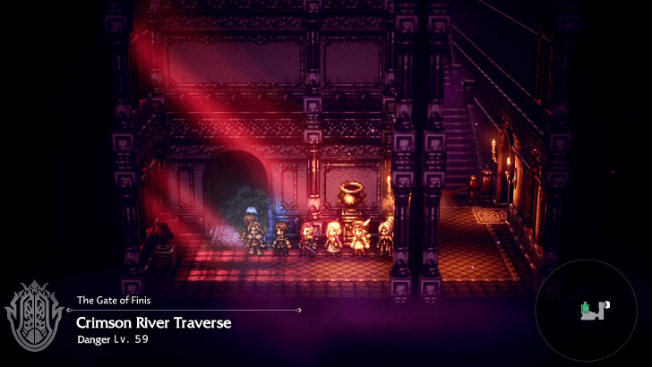 entrance to Crimson River Traverse