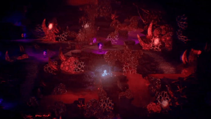 falls along the Crimson River Traverse