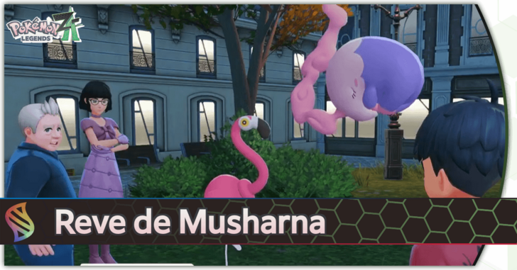Pokemon Legends Z-A Reve de Musharna