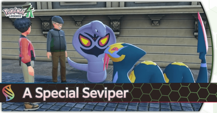 Pokemon Legends Z-A A Special Seviper