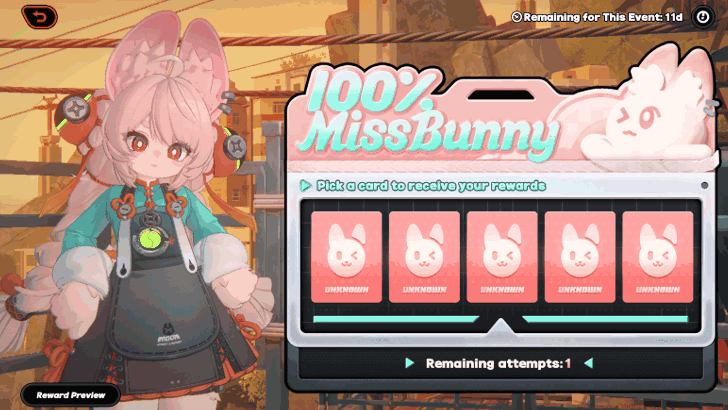 Miss Bunny Rewards