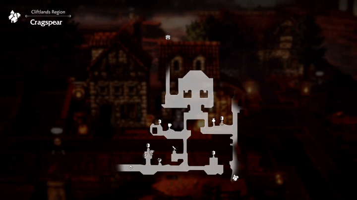 Octopath Traveler 0 - Exquisite Silverwork x1 Treasure Location