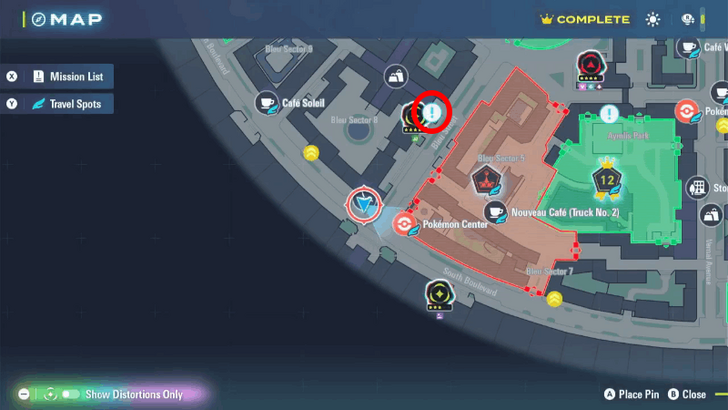 Who Nicked That Snack? Map Location