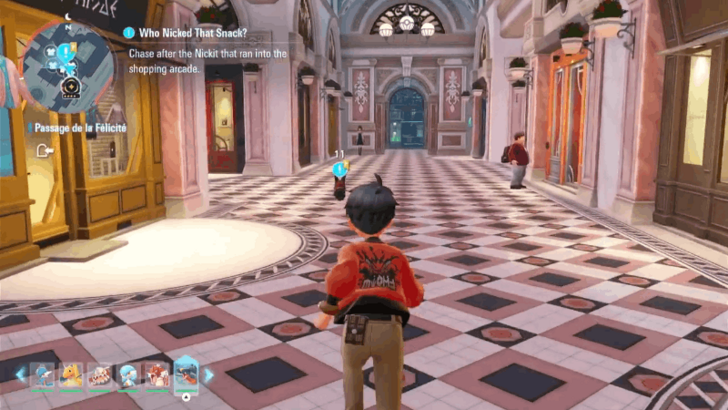 Chase After the Nickit