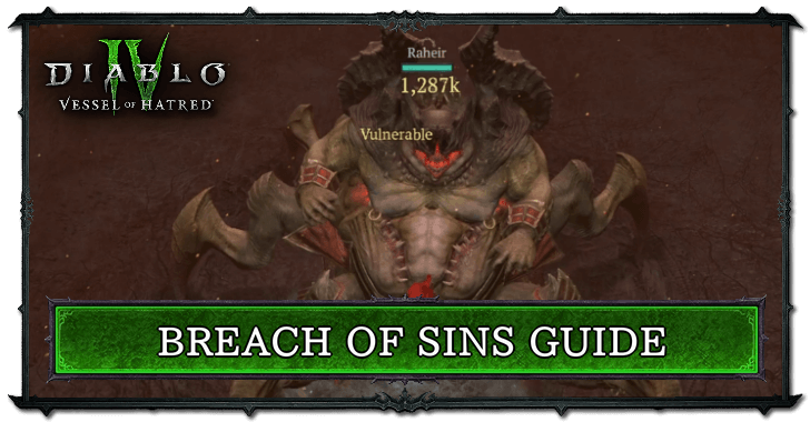Diablo 4 - Breach of Sins Guide