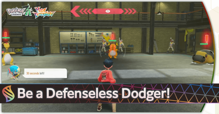 Pokemon Legends DLC - Be a Defenseless Dodger!