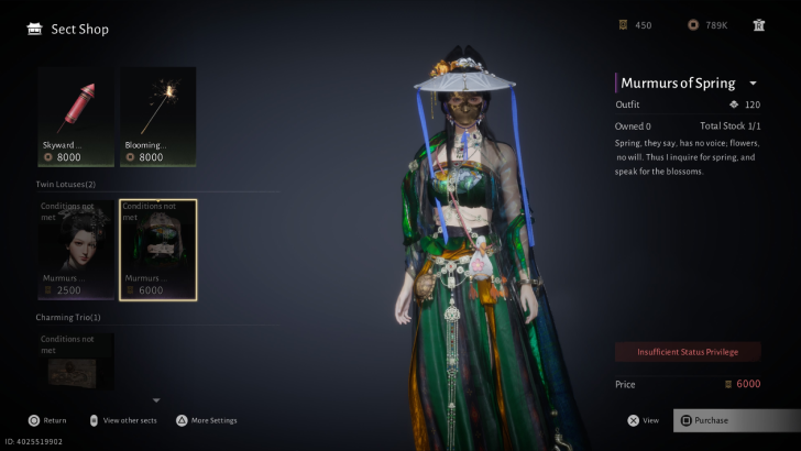 Exclusive Sect Outfits