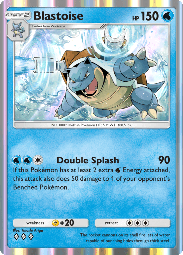 Pokemon TCG Pocket - B1a 019 Blastoise