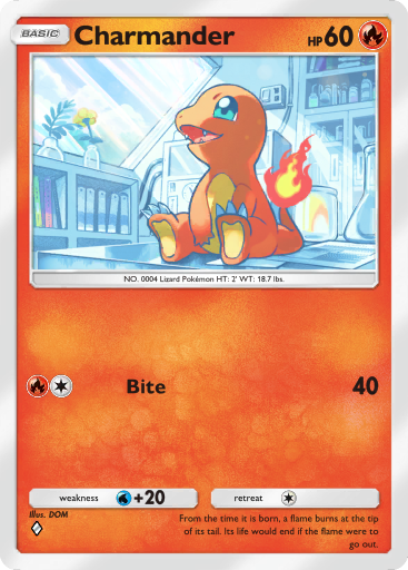 Pokemon TCG Pocket - B1a 011 Charmander