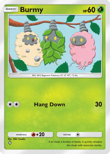 Pokemon TCG Pocket - B1a 009 Burmy