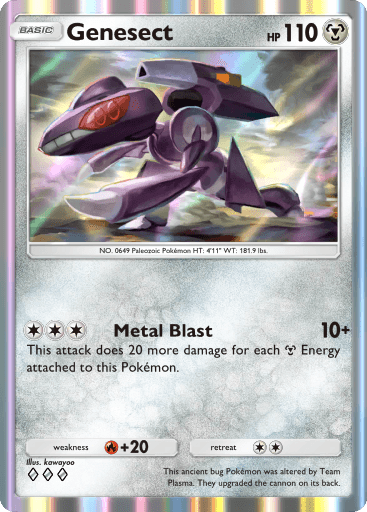 Pokemon TCG Pocket - B1a 054 Genesect