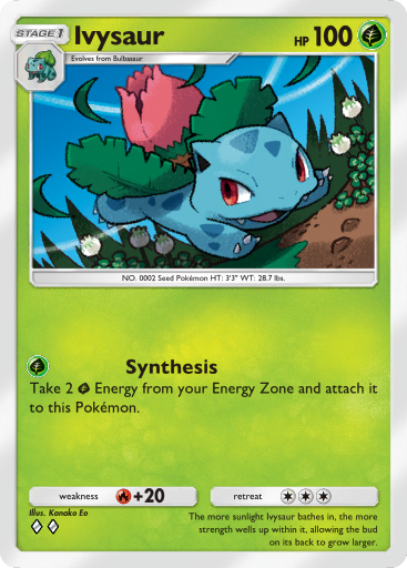 Pokemon TCG Pocket - B1a 002 Ivysaur