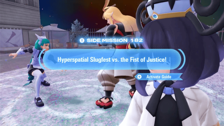 Hyperspatial Slugfest vs. the Fist of Justice! accepted