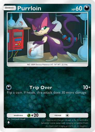 Pokemon TCG Pocket - B1a 047 Purrloin