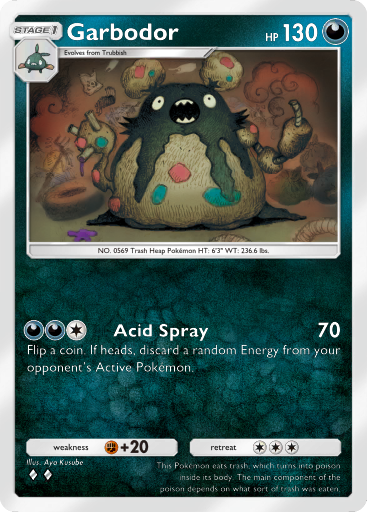 Pokemon TCG Pocket - B1a 050 Garbodor