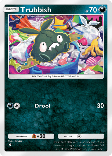 Pokemon TCG Pocket - B1a 049 Trubbish