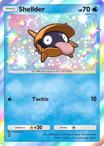 Pokemon TCG Pocket - B1a 092 Shellder