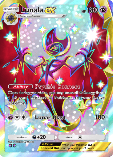 Pokemon TCG Pocket - B1a 099 Lunala ex