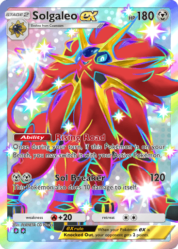 Pokemon TCG Pocket - B1a 101 Solgaleo ex
