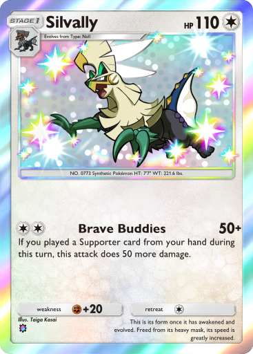 Pokemon TCG Pocket - B1a 097 Silvally