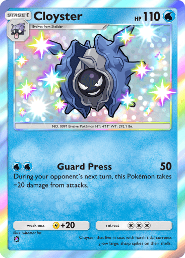 Pokemon TCG Pocket - B1a 093 Cloyster