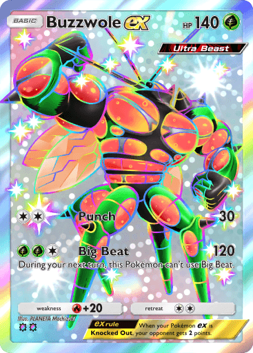 Pokemon TCG Pocket - B1a 098 Buzzwole ex