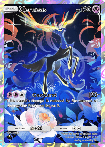 Pokemon TCG Pocket - B1a 073 Xerneas