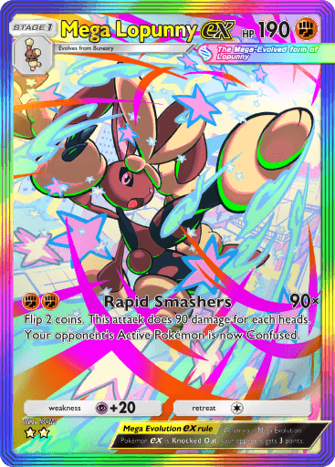Pokemon TCG Pocket - B1a 085 Mega Lopunny ex