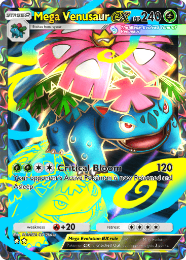 Pokemon TCG Pocket - B1a 076 Mega Venusaur ex