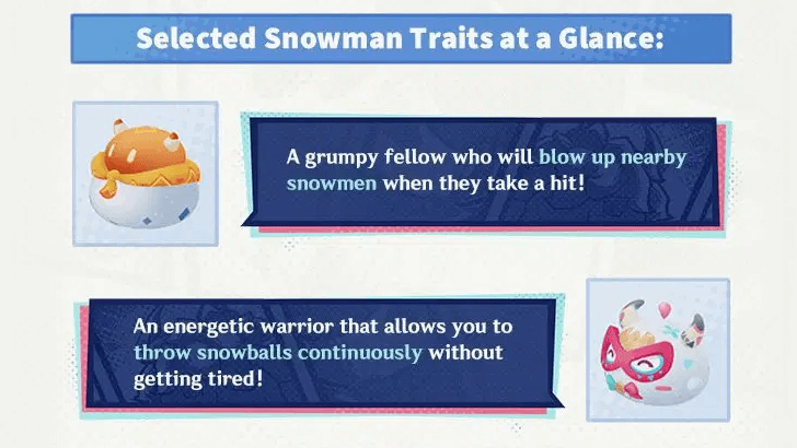 Genshin - Jade Pitching Snowmen