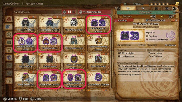 Dual Tempered Monster Hunts